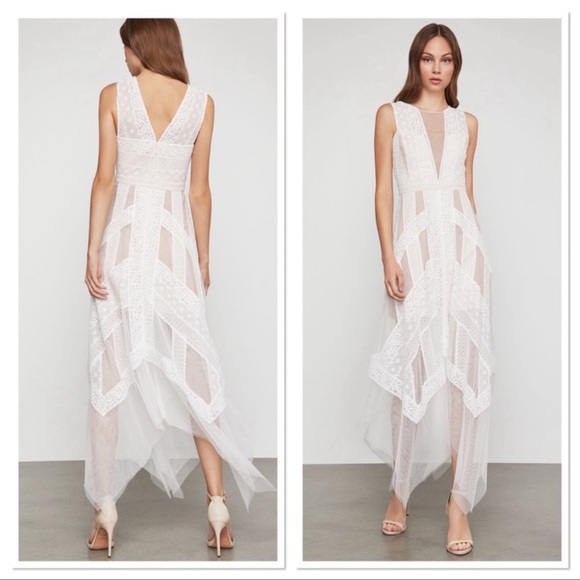 Andi Lace Dress 2024 Bcbg Andi Lace Dress White